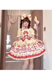 Star Fantasy Sweet Cherry JSK and OP(Reservation/5 Colours/Full Payment Without Shipping)